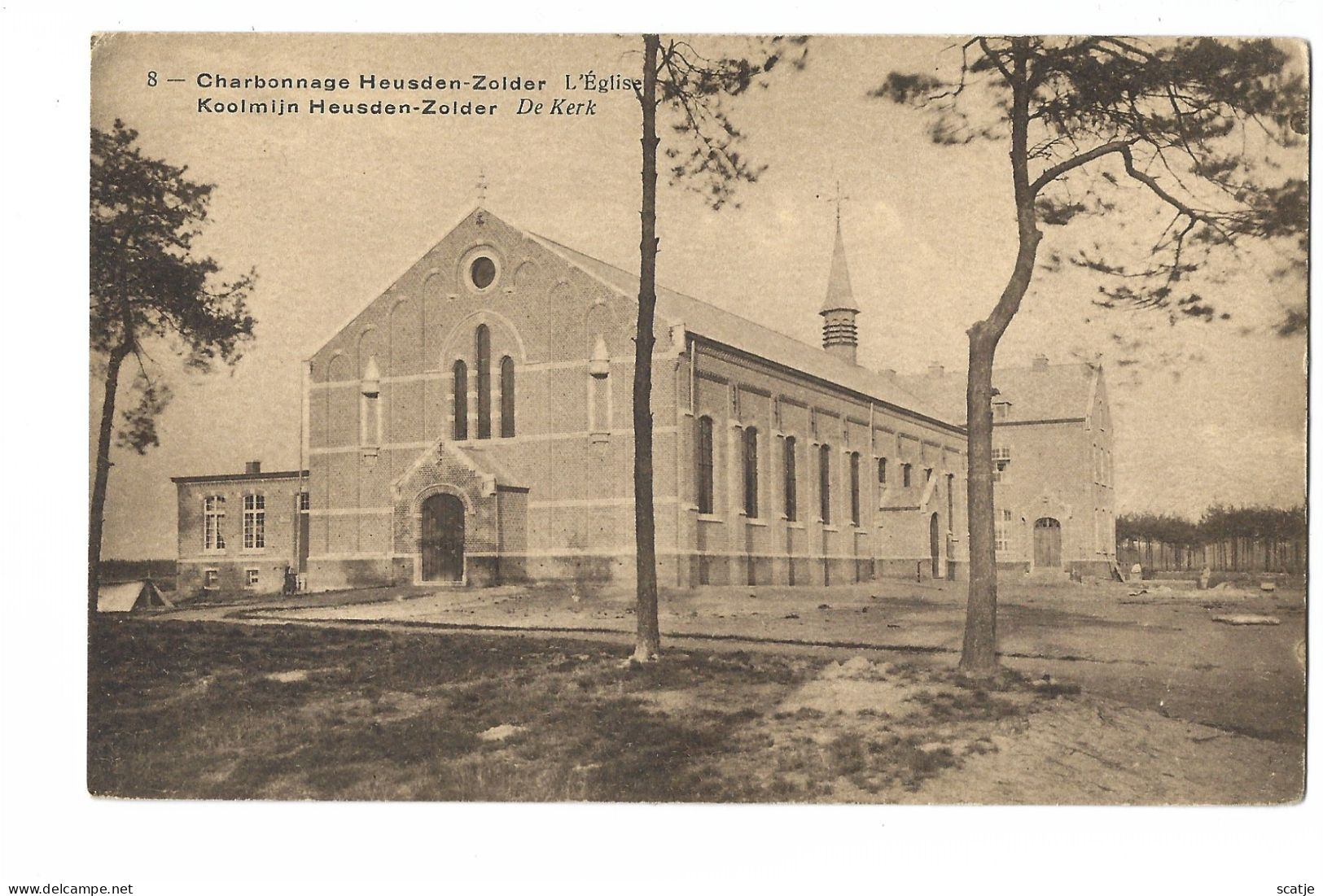 Charbonnage Heusden-Zolder.   -    L'Eglise - Heusden-Zolder