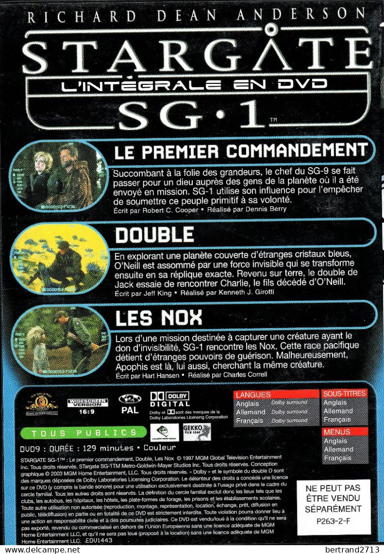 Stargate SG 1 - Séries Et Programmes TV