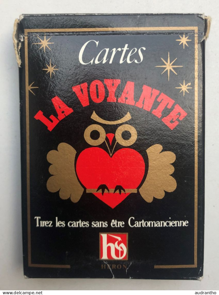 Jeu De Cartes ORACLE Par Laetitia - Divinatoire Voyance - LA VOYANTE - Héron - 32 Karten