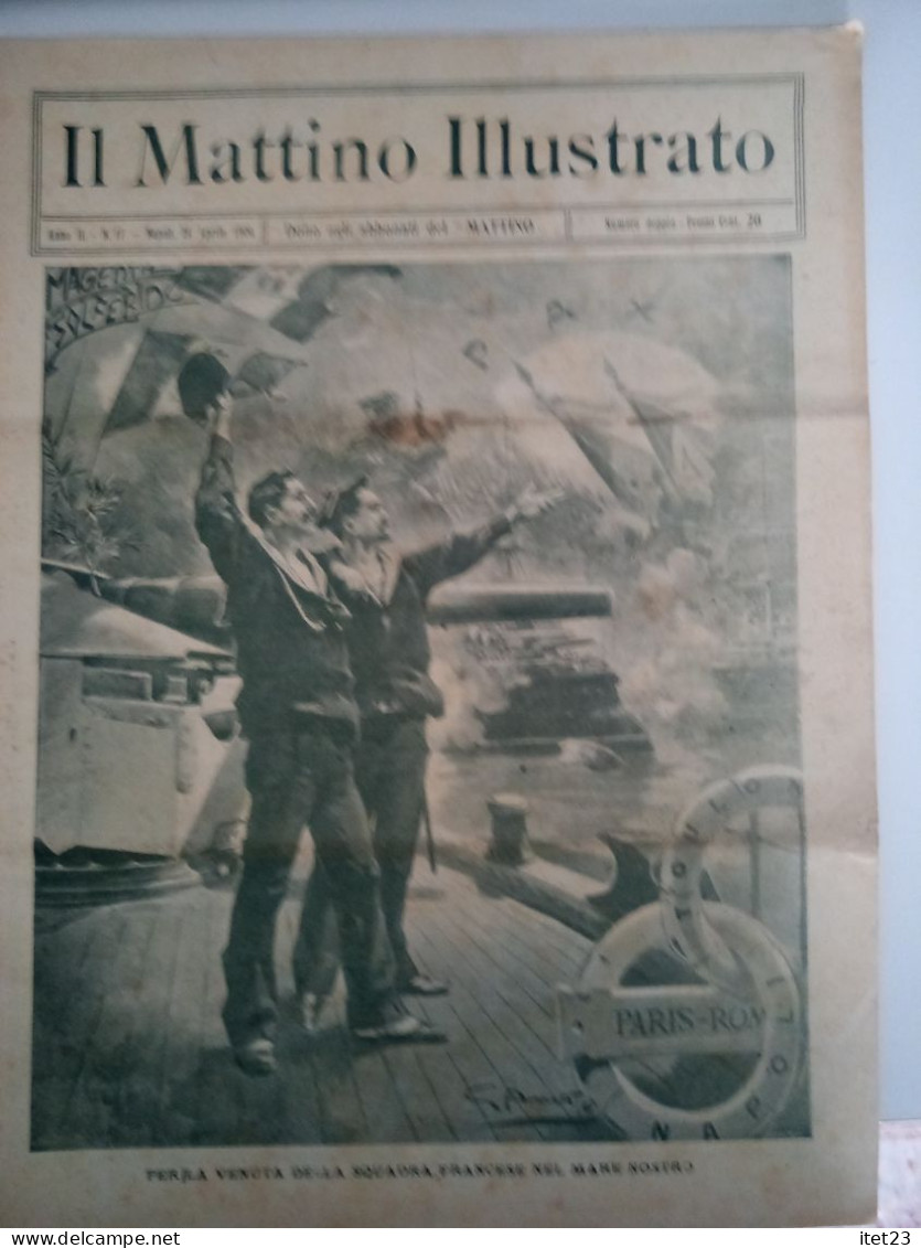 IL MATTINO ILLUSTRATO -ANNO II -N 17 - 24APRILE-1904 - Premières éditions