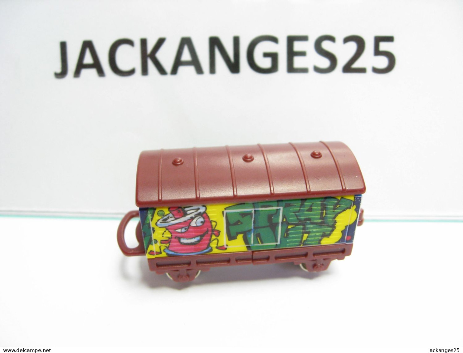 KINDER 3. 635332 TRAIN ALLEMAND TAG GRAFFITI 1999  SANS OHNE WITHOUT BPZ - Montables