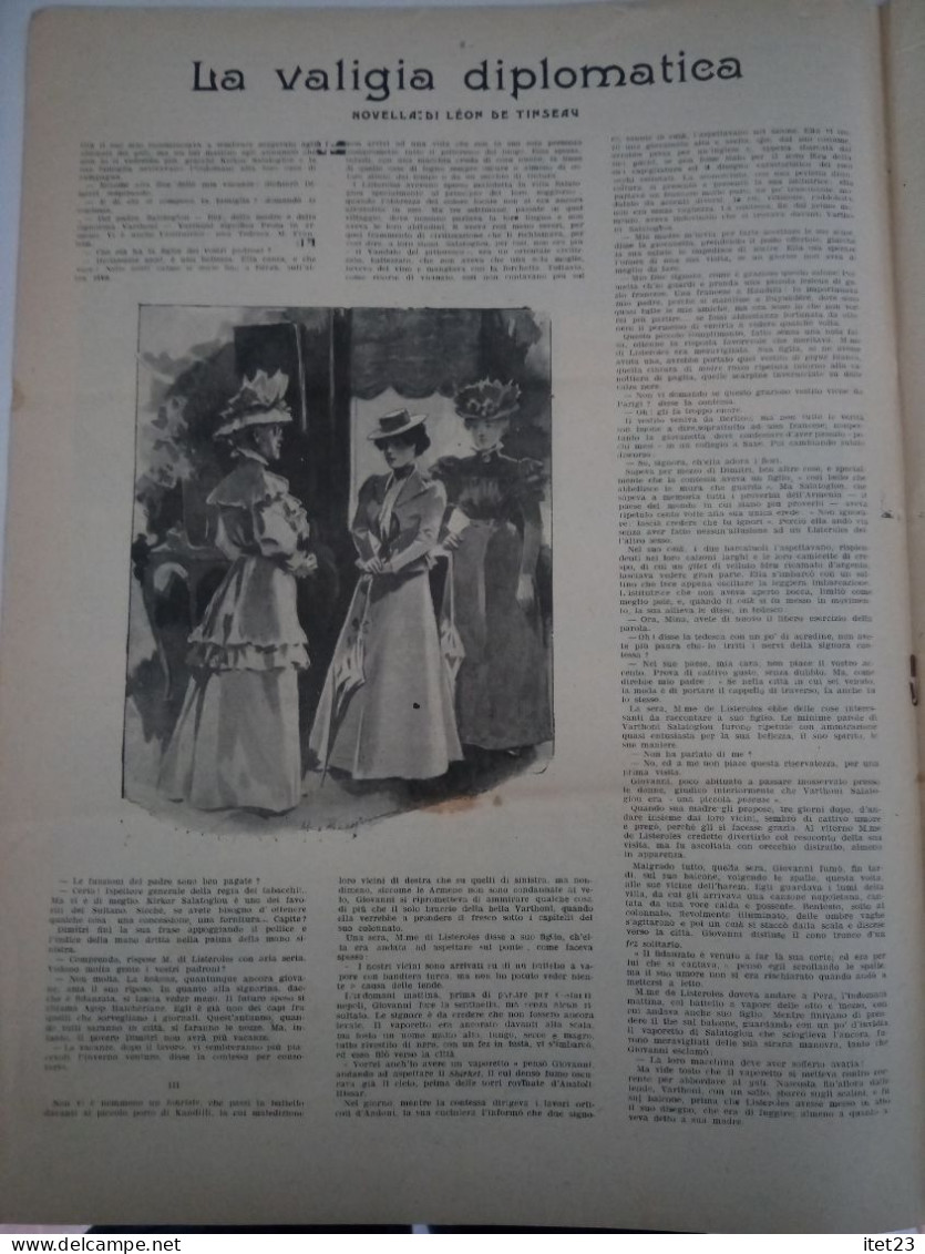 IL MATTINO ILLUSTRATO -ANNO II -N 21-22 MAGGIO-1904 - Premières éditions
