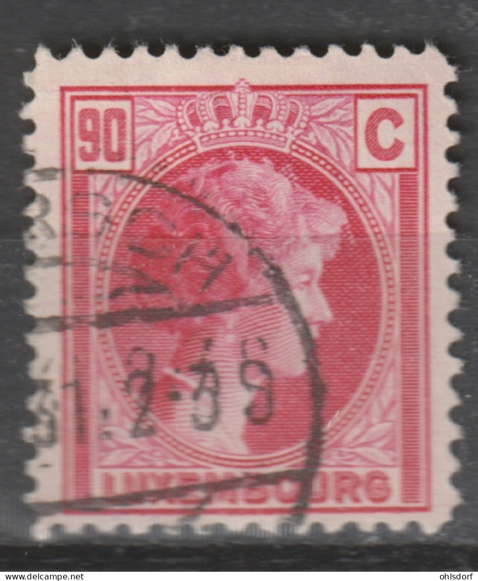 LUXEMBOURG 1926: YT 178, O - LIVRAISON GRATUITE A PARTIR DE 10 EUROS - Other & Unclassified