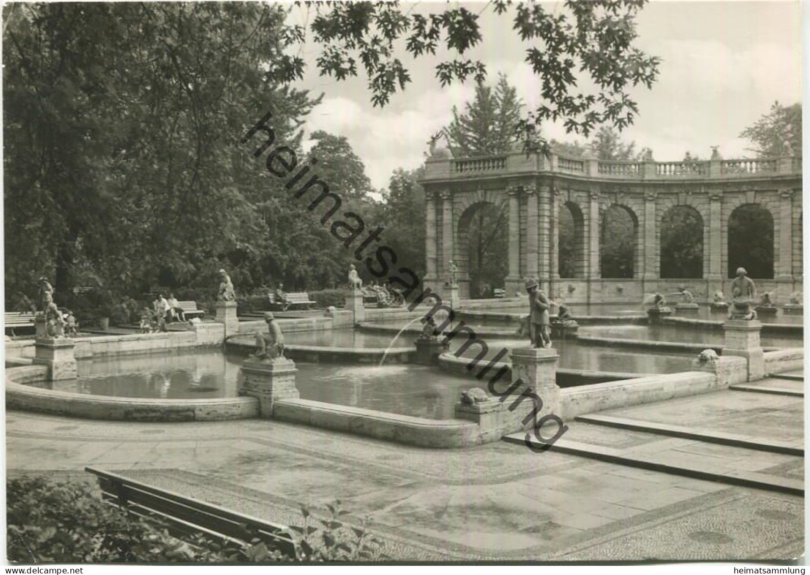 Berlin - Märchenbrunnen Im Friedrichshain - Foto-AK Grossformat - Dick-Foto-Verlag Erlbach Gel. 1968 - Friedrichshain