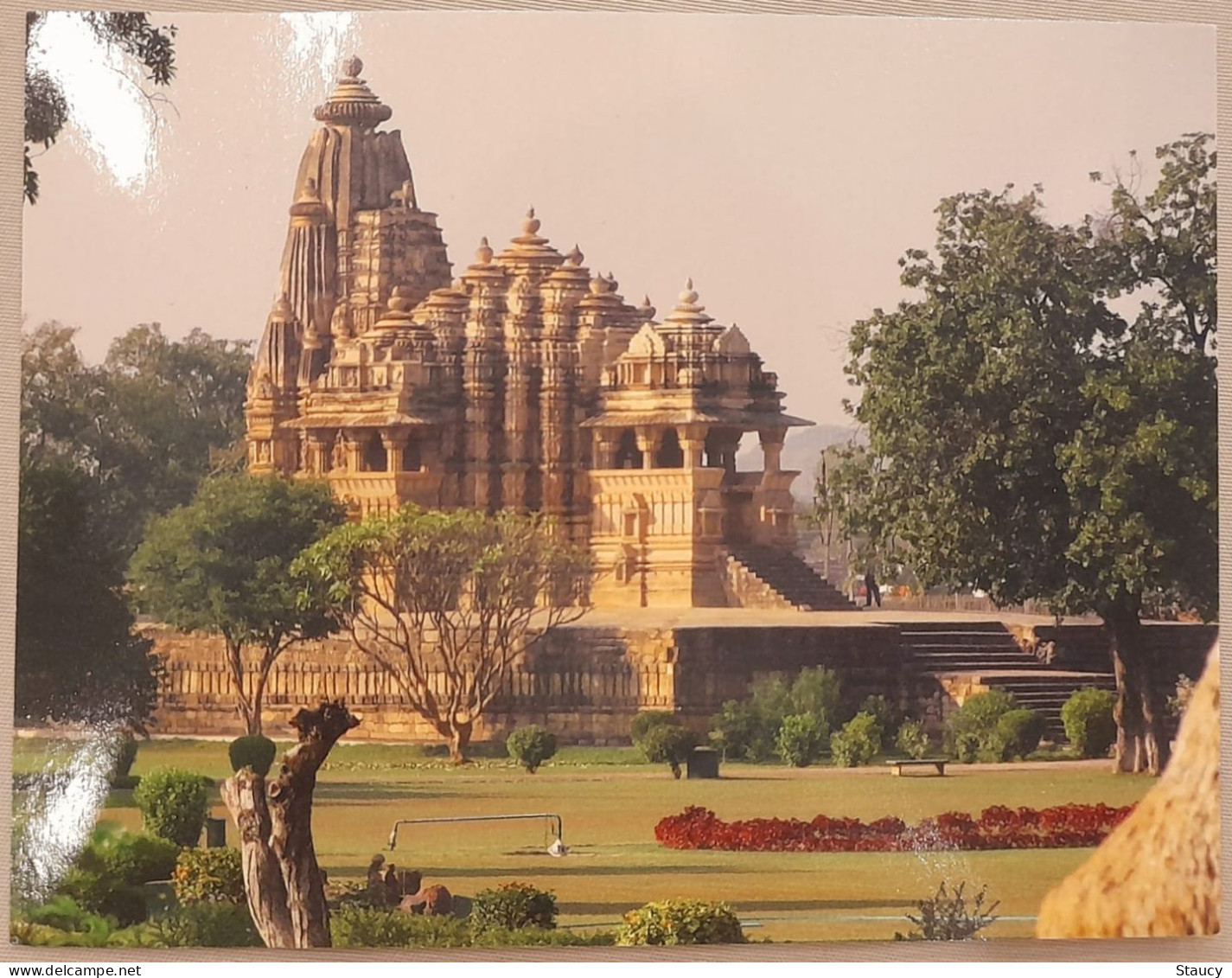 INDIA 1986 UNESCO World Heritage "KHAJURAHO" By B Wilpon Picture Post Card PSB As Per Scan - Hinduismo