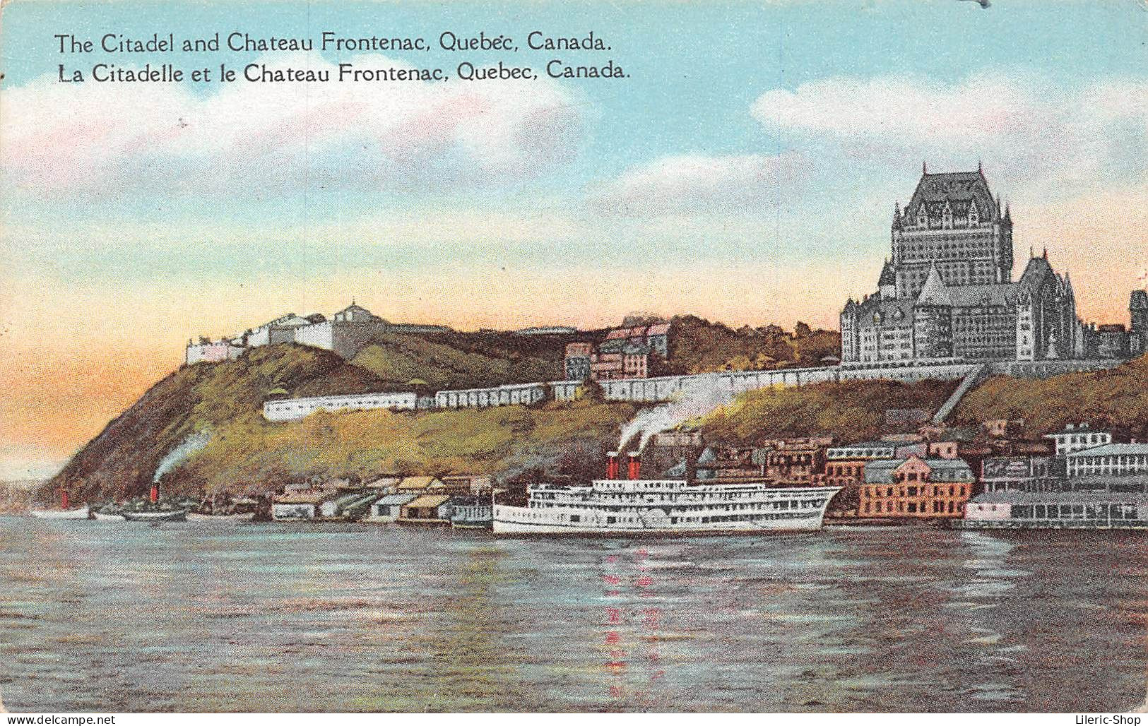 The Citadel And Chateau Frontenac, Quebec, Canada. La Citadelle Et Le Chateau Frontenac, Quebec, Canada. - Québec - Château Frontenac