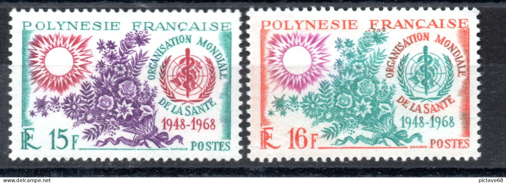 POLYNESIE / /  / N° 60 & 61 NEUFS * - Unused Stamps
