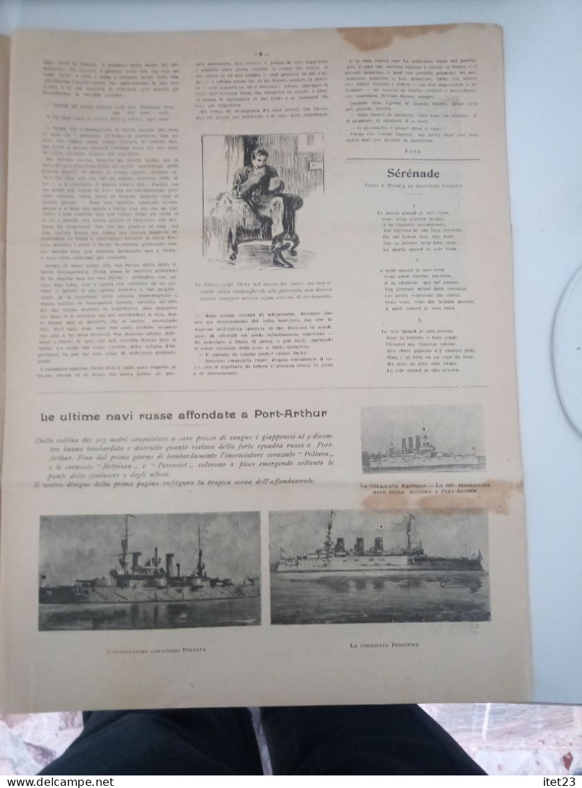 IL MATTINO ILLUSTRATO -ANNO II -N 52- 25-DICEMBRE-1904 - Primeras Ediciones