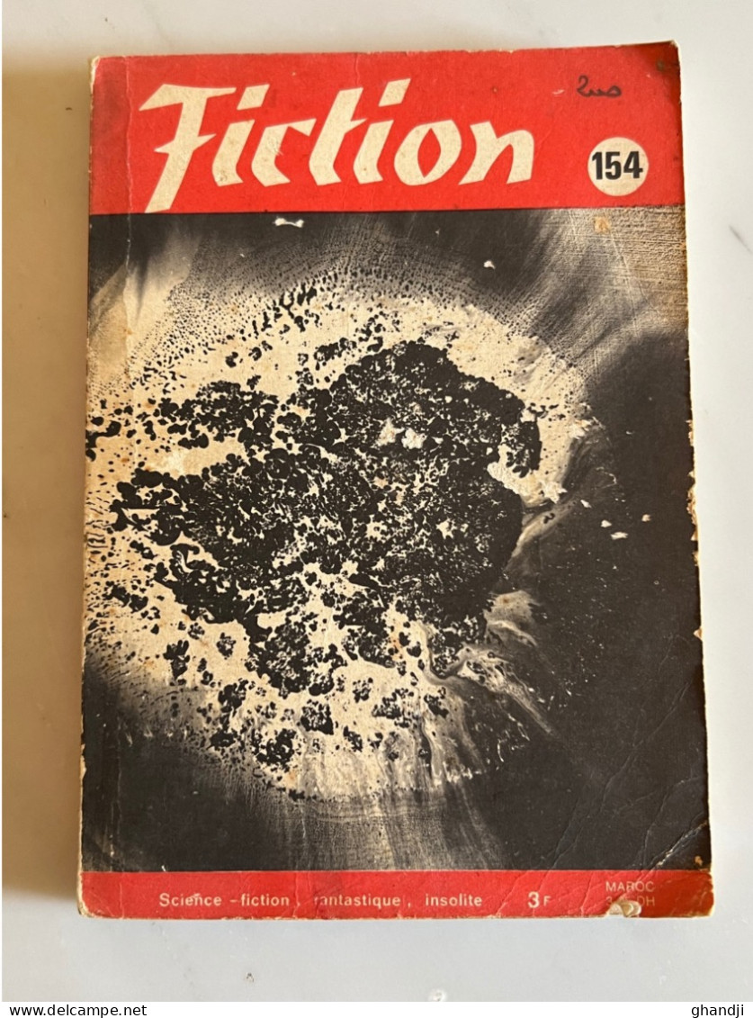 Fiction N° 154 De Septembre 1966 - Opta