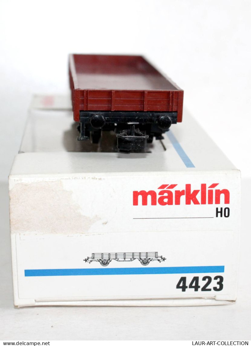 MARKLIN HO - N°4423 WAGON TOMBEREAU, TRANSPORT DE MARCHANDISES / MINIATURE TRAIN - MODELE FERROVIAIRE (1505.42) - Vagoni Merci