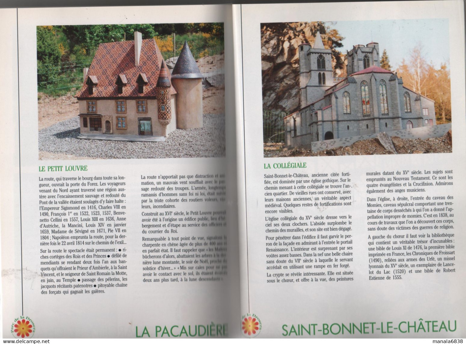 L'Histoire Du Forez Au Parc De La Drosera Burtart Pinay  Miniatures - Rhône-Alpes