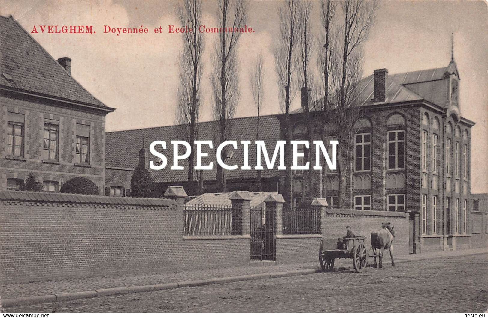 Doyennée Et Ecole Communale - Avelgem - Avelgem