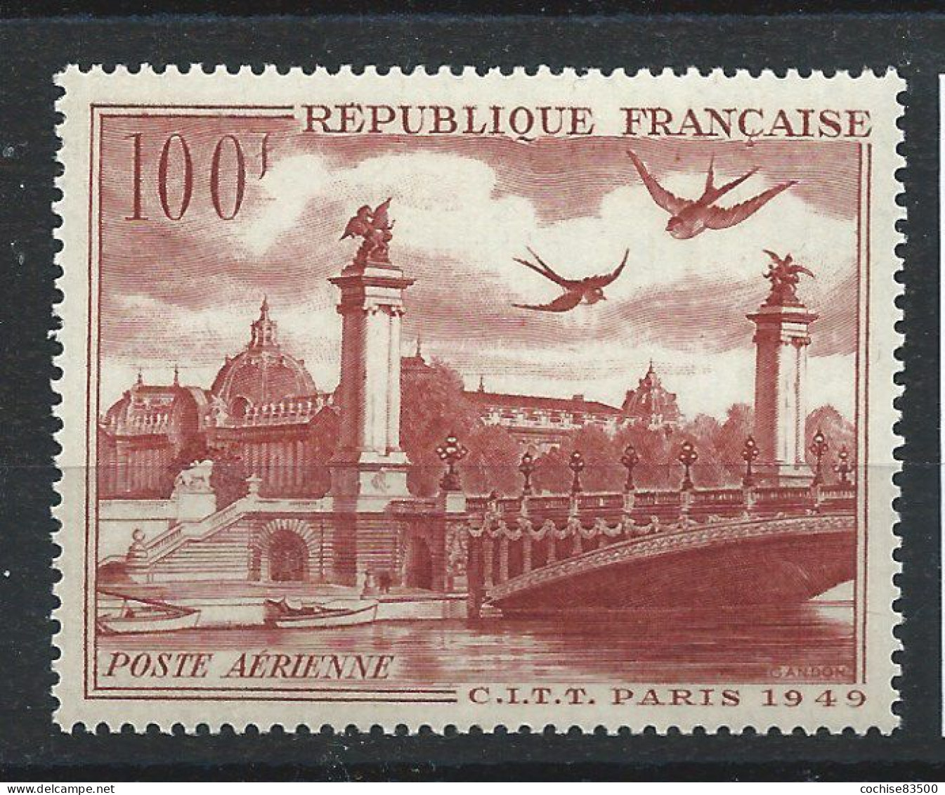 France PA N°28** (MNH) 1949 - Pont Alexandre III (bis) - 1927-1959 Neufs