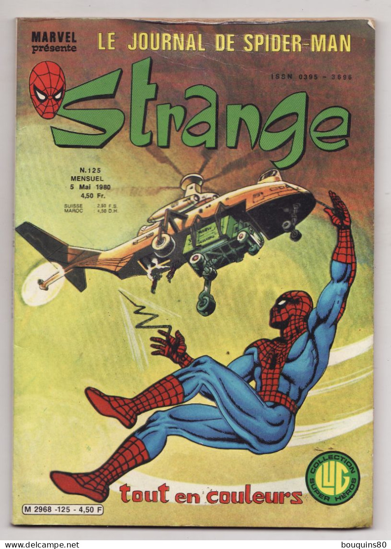 STRANGE N°125 MAI 1980 MARVEL - Strange