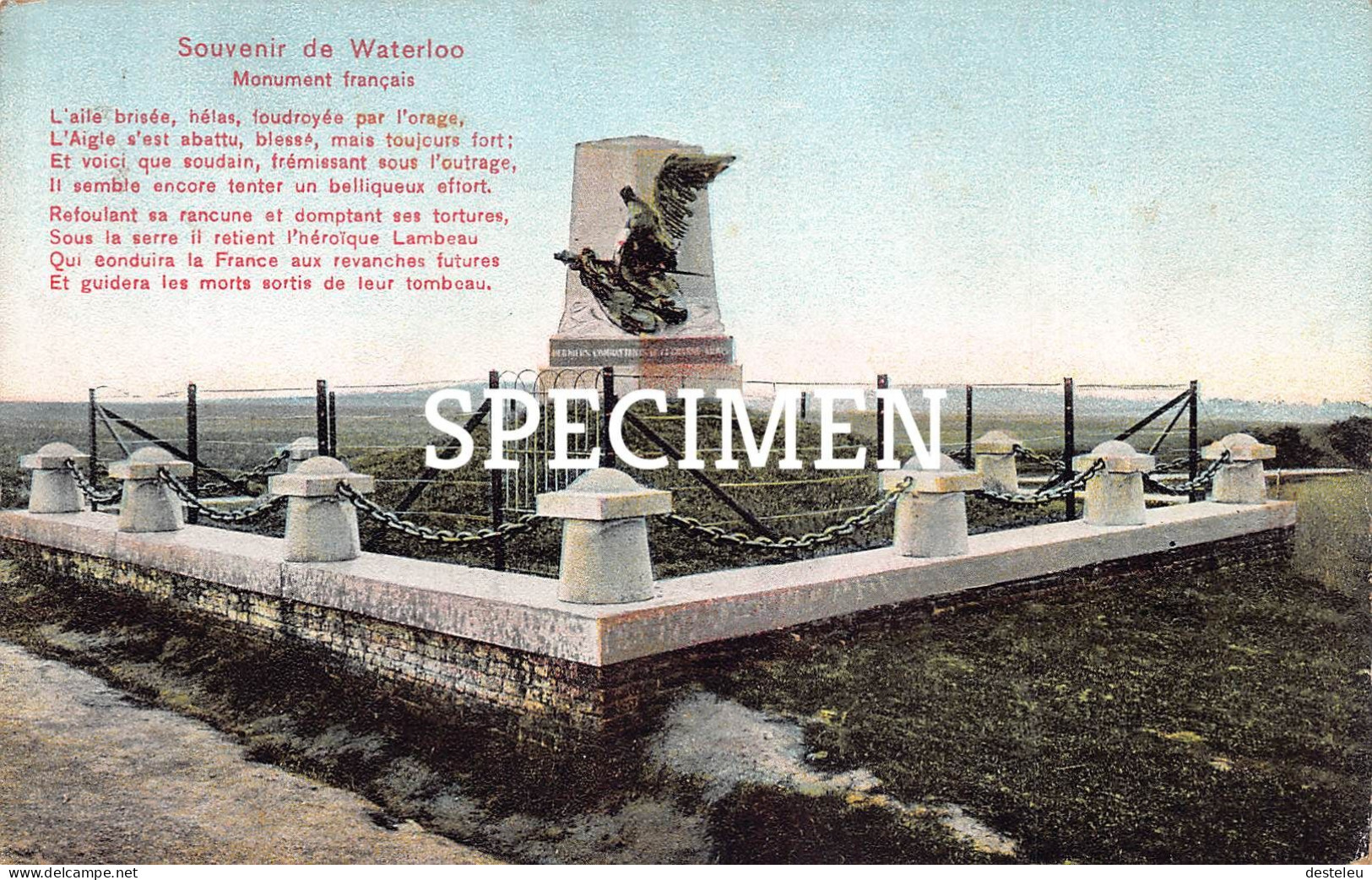 Monument Français - Waterloo - Waterloo