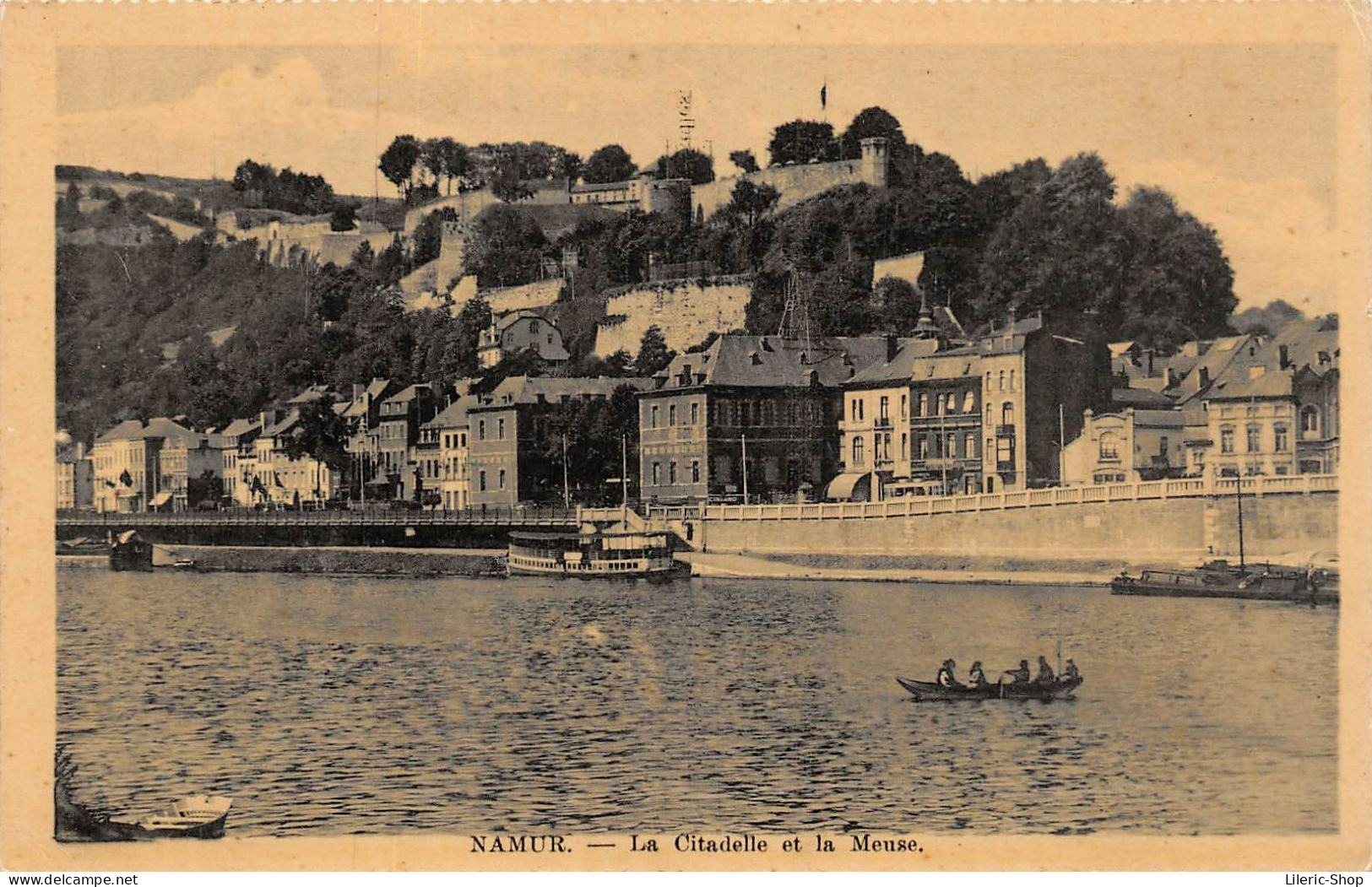 Belgique >  NAMUR. La Citadelle Et La Meuse. - Namur