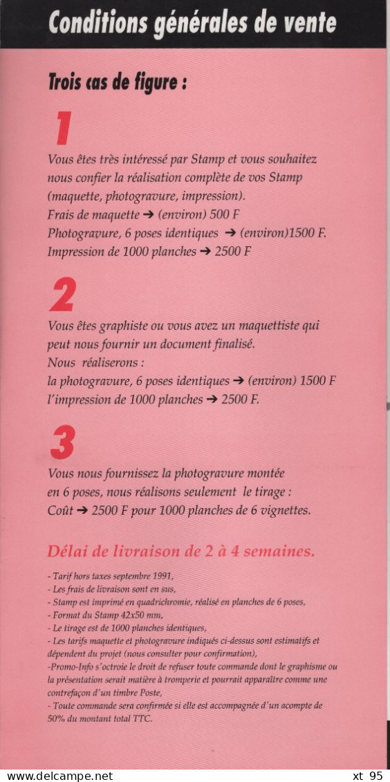 Brochure Le Timbre Media - Bloc 6 Vignettes Banane A L Interieur - Covers & Documents