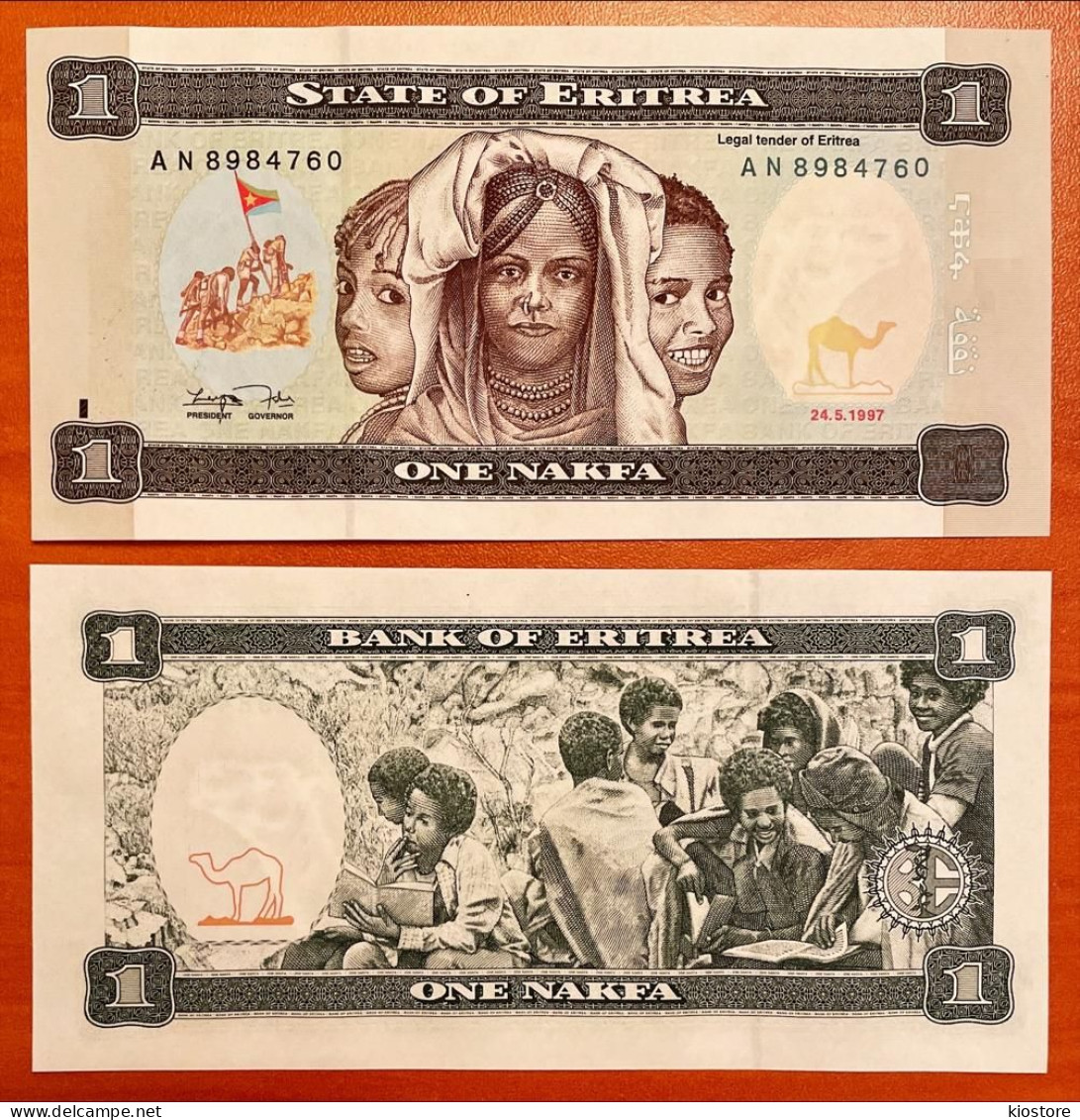 Eritrea 1 Nakfa 1997 P 1 UNC - Eritrea