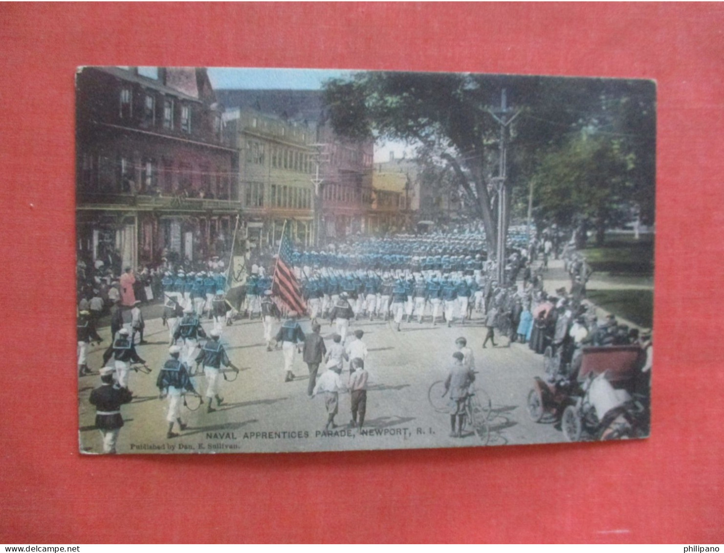 Naval Apprentices Parade.  Newport - Rhode Island > Newport    Ref 6058 - Newport