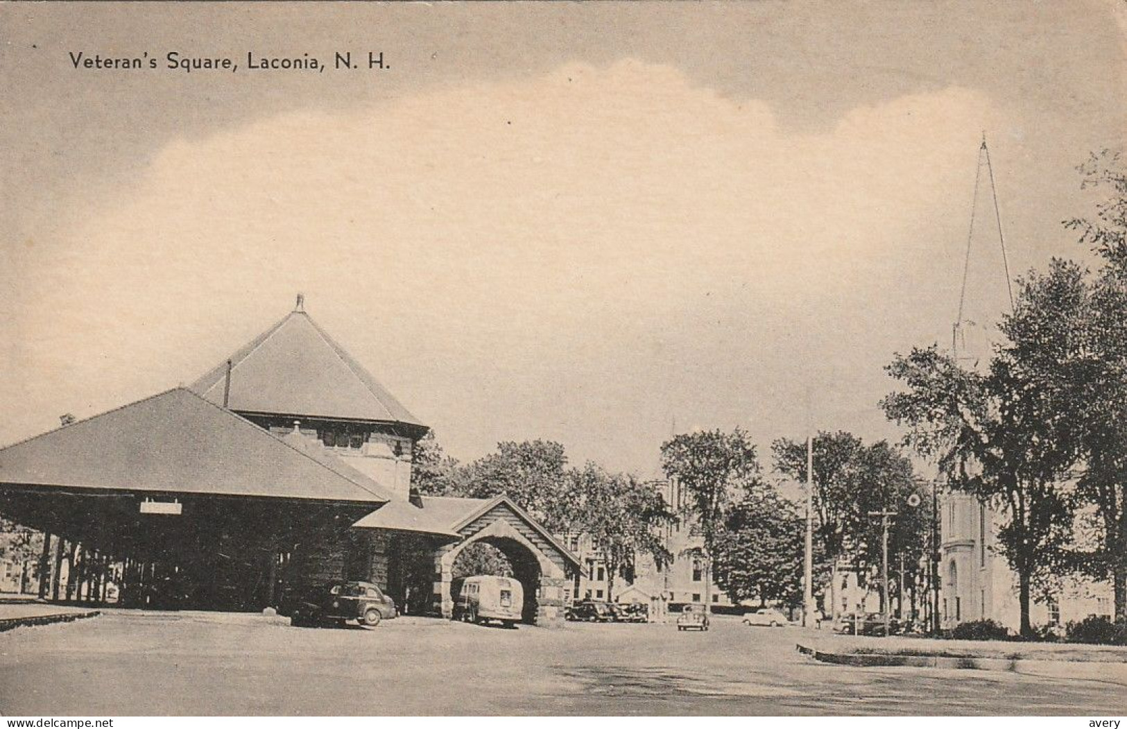 Veteran's Square, Laconia, New Hampshire - White Mountains