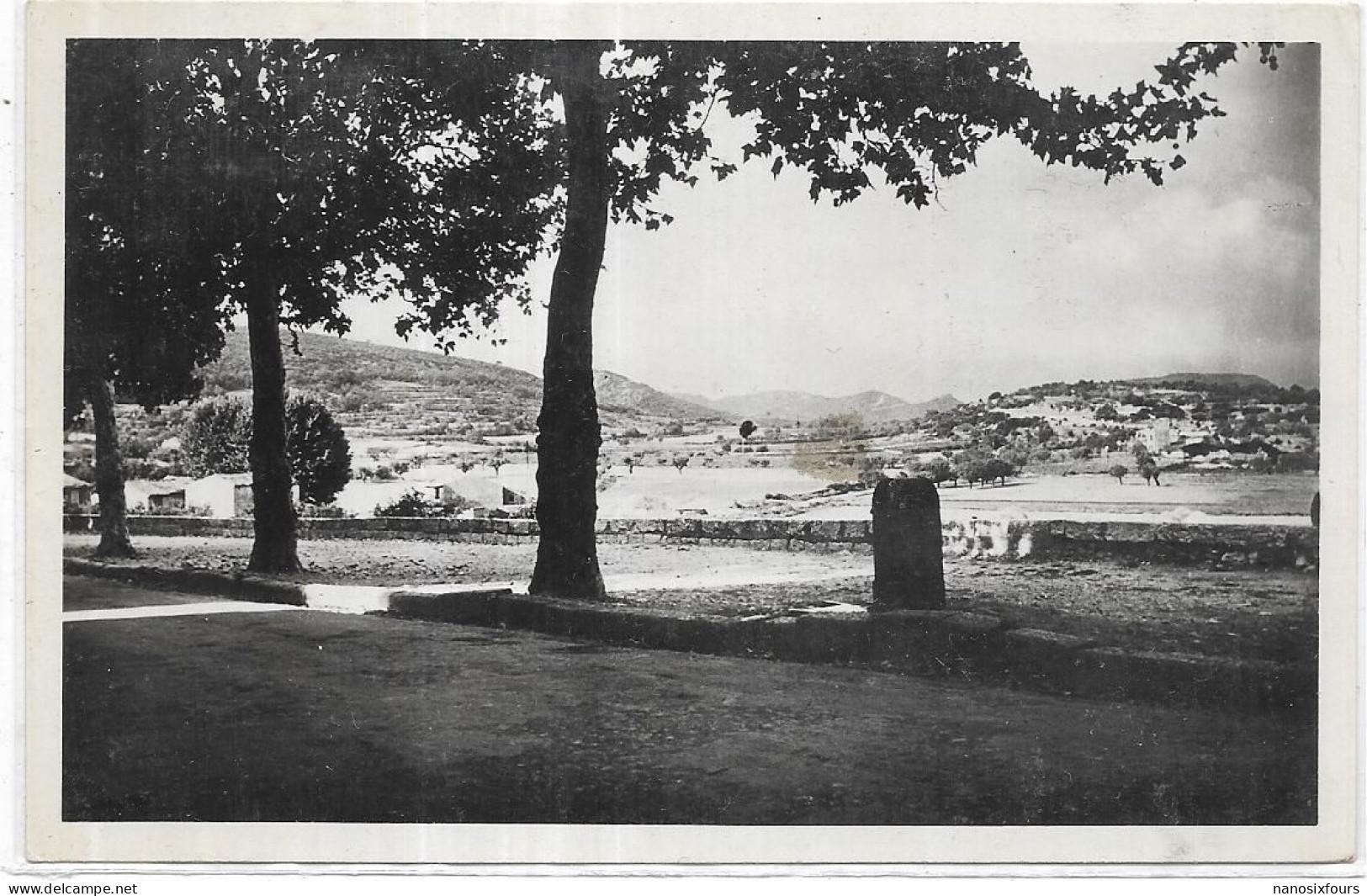 D 83. RIANS. VUE SUR L ESPLANADE. CARTE ECRITE - Rians