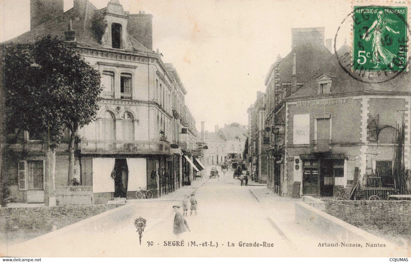 49 - SEGRE - S16925 - La Grande Rue - Automobiline - L23 - Segre