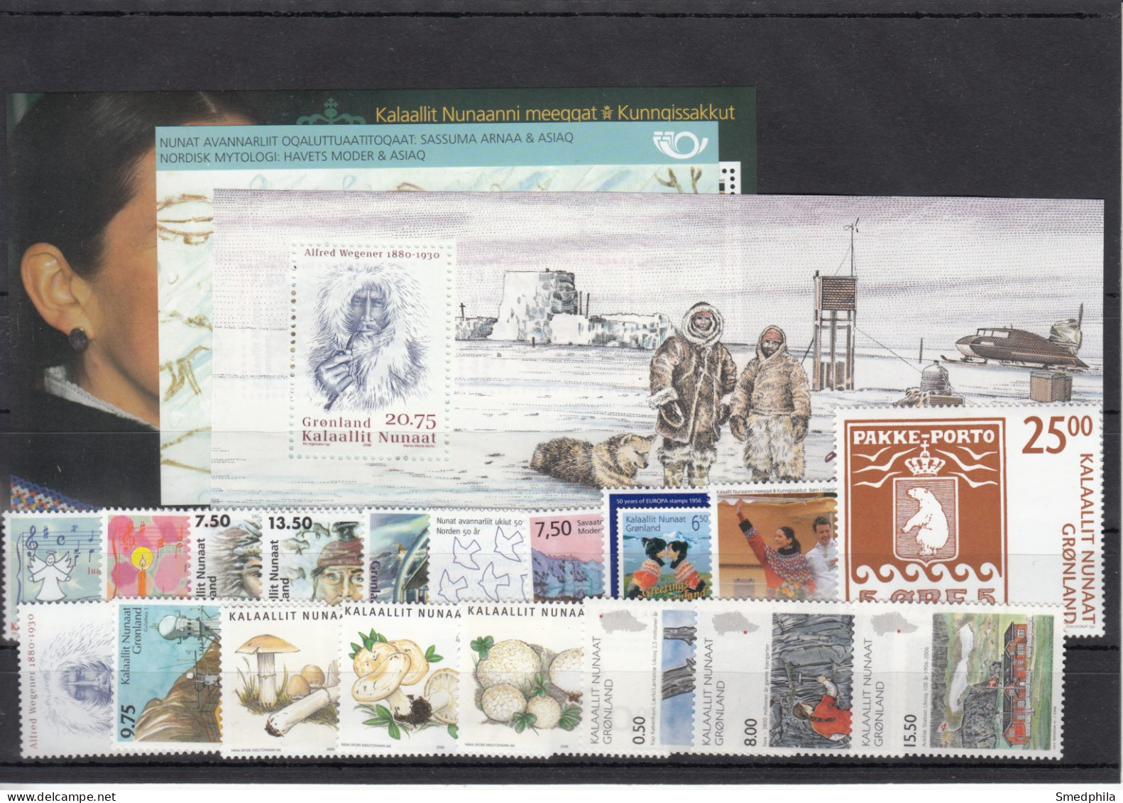 Greenland 2006 - Full Year MNH ** Excluding Self-Adhesive Stamps - Annate Complete