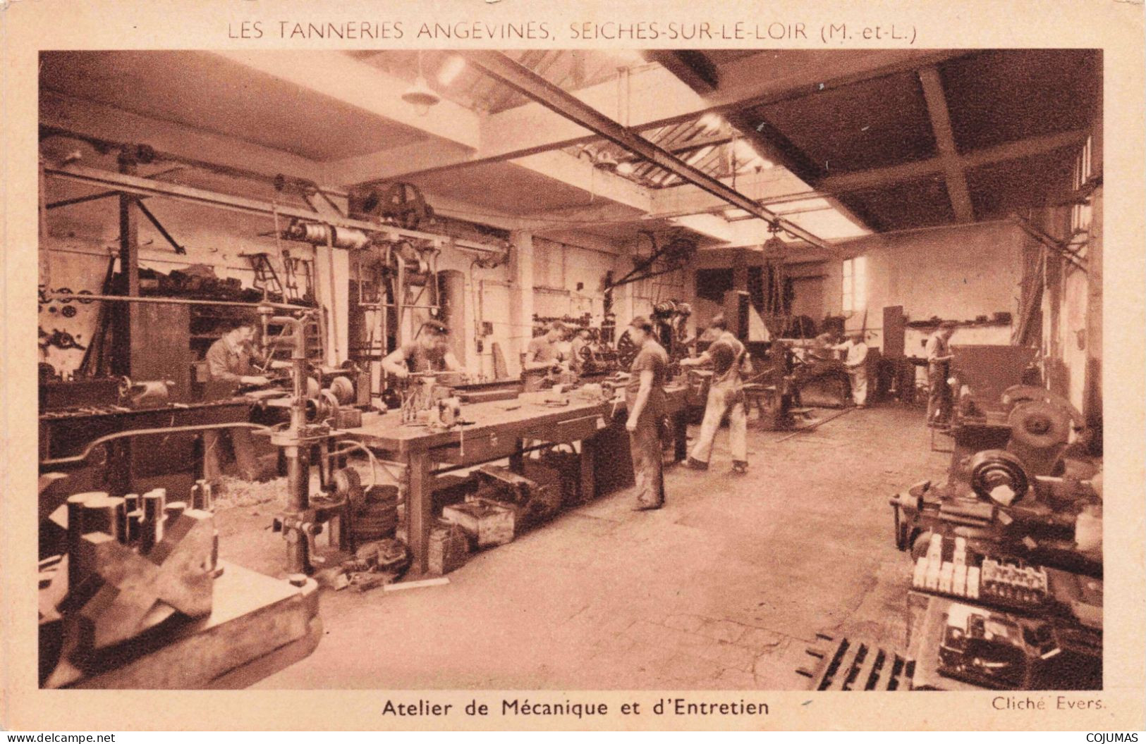 49 - SEICHE SUR LE LOIR - S16926 - Les Tanneries Angevines - Atelier De Mécanique Et D'Entretien - L23 - Seiches Sur Le Loir