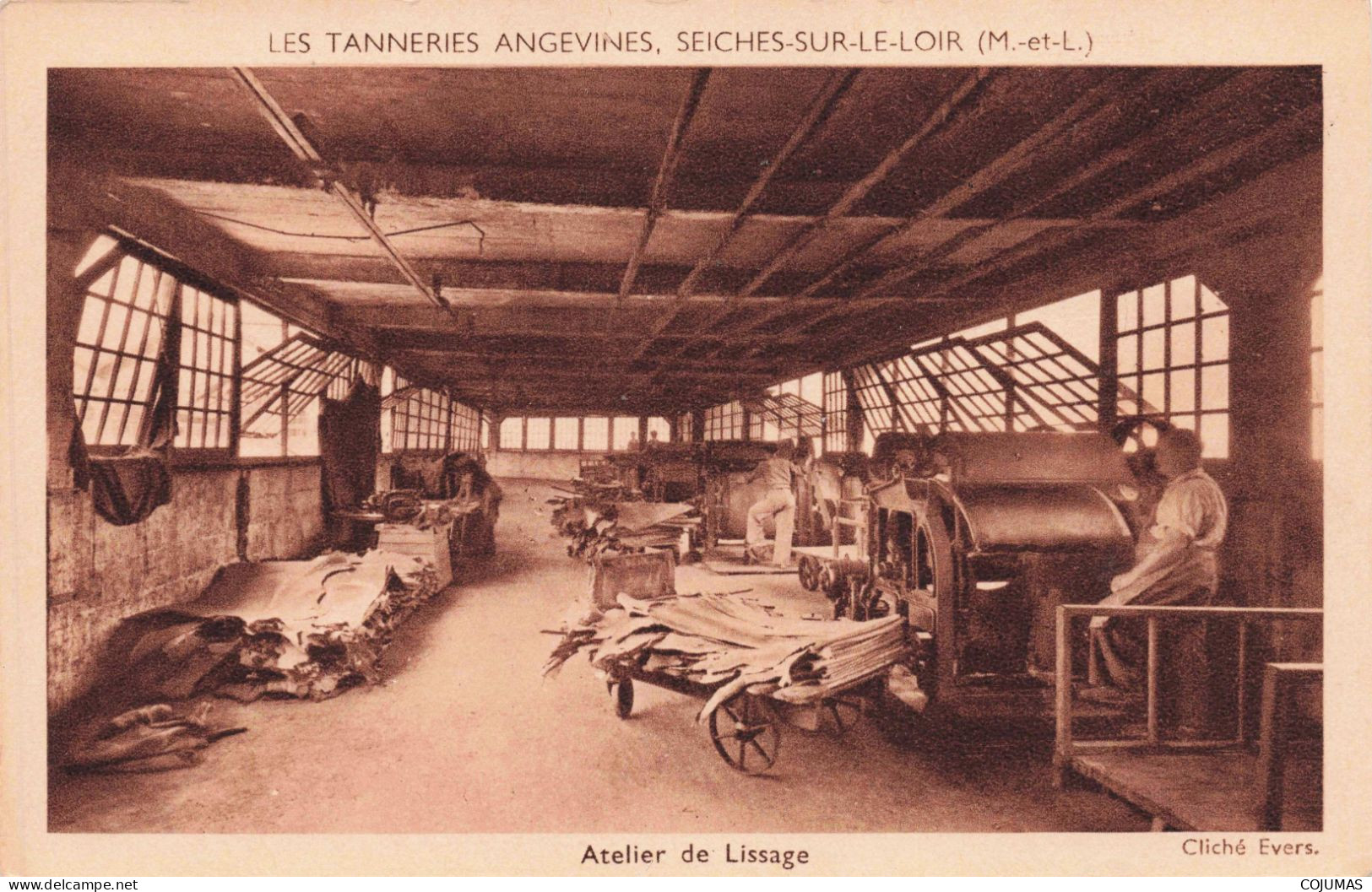 49 - SEICHE SUR LE LOIR - S16927 - Les Tanneries Angevines - Atelier De Lissage - L23 - Seiches Sur Le Loir