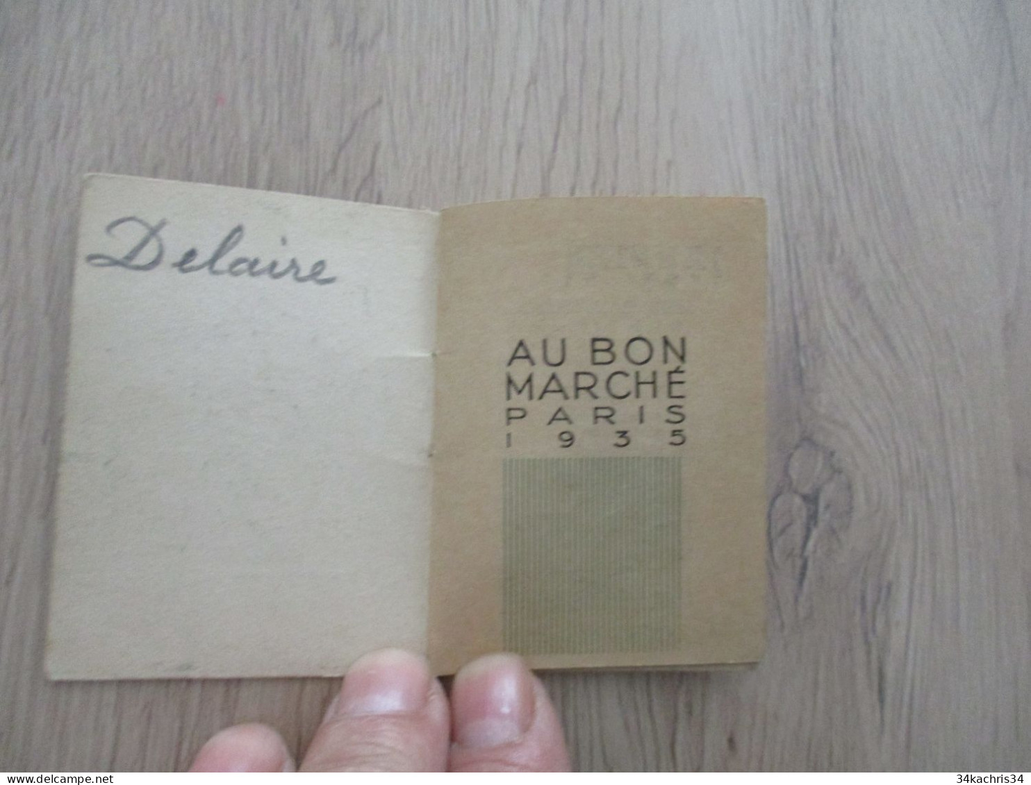 Calendrier  Pub Publicité Ancien Au Bon Marché Almanach 1935 - Kleinformat : 1941-60