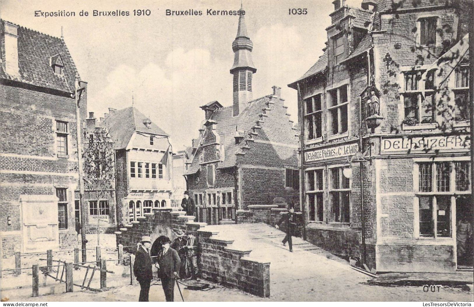 BELGIQUE - Exposition De Bruxelles - Bruxelles Kermesse - Carte Postale Ancienne - Universal Exhibitions