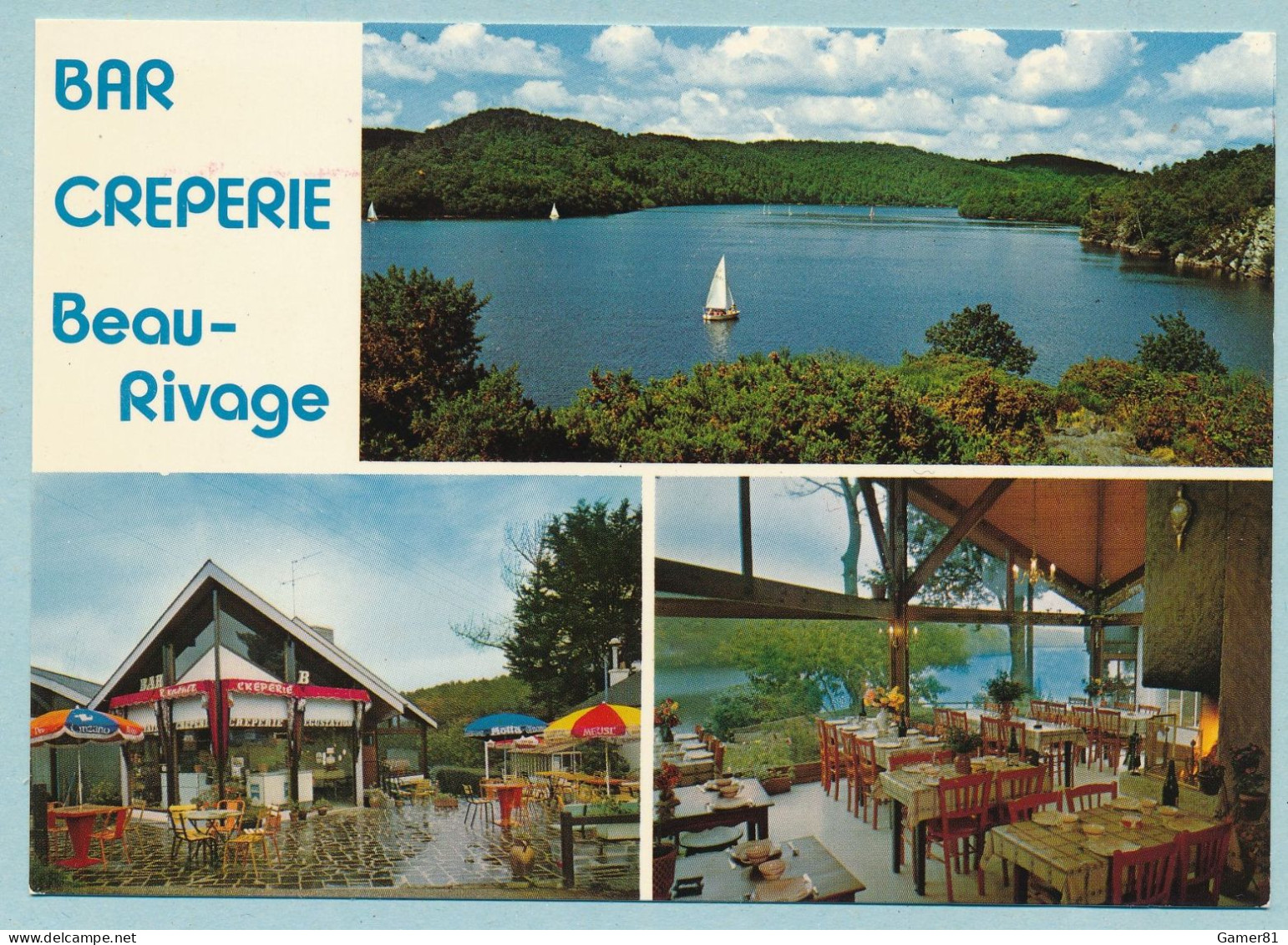 CAUREL - Bar Crêperie De BEAU-RIVAGE - Multivues - Caurel