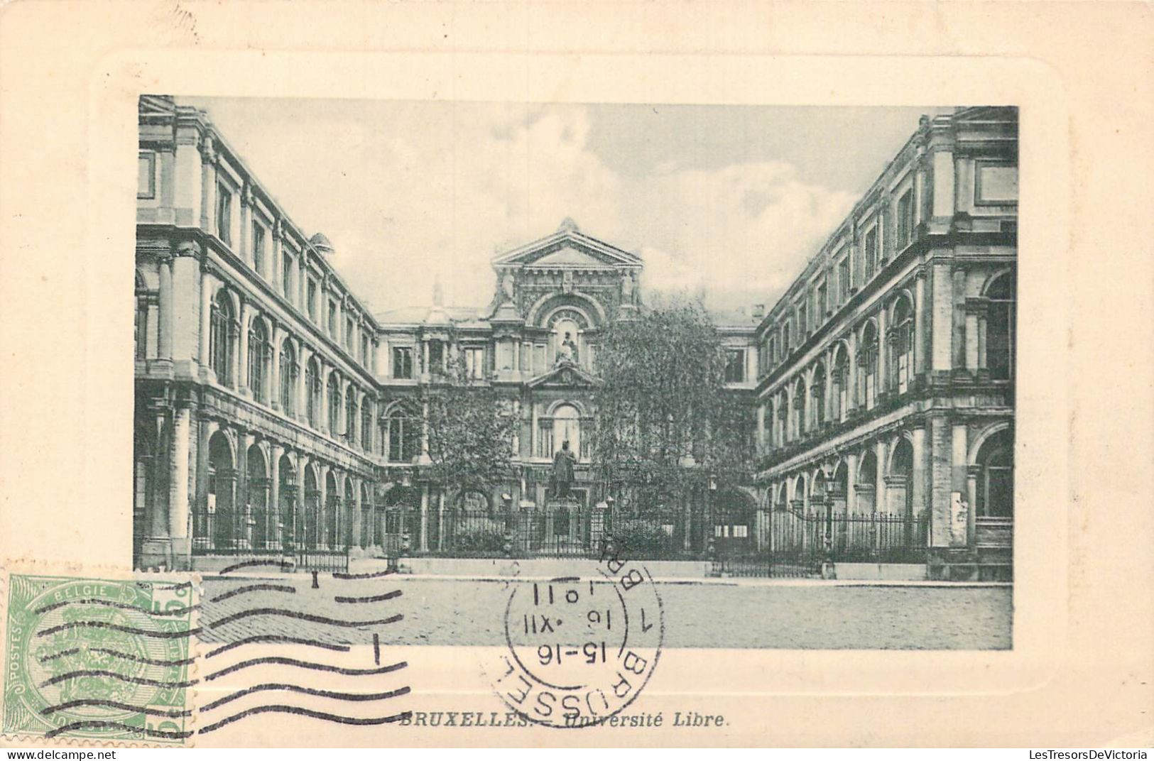 BELGIQUE - Université Libre - Carte Postale Ancienne - Bildung, Schulen & Universitäten