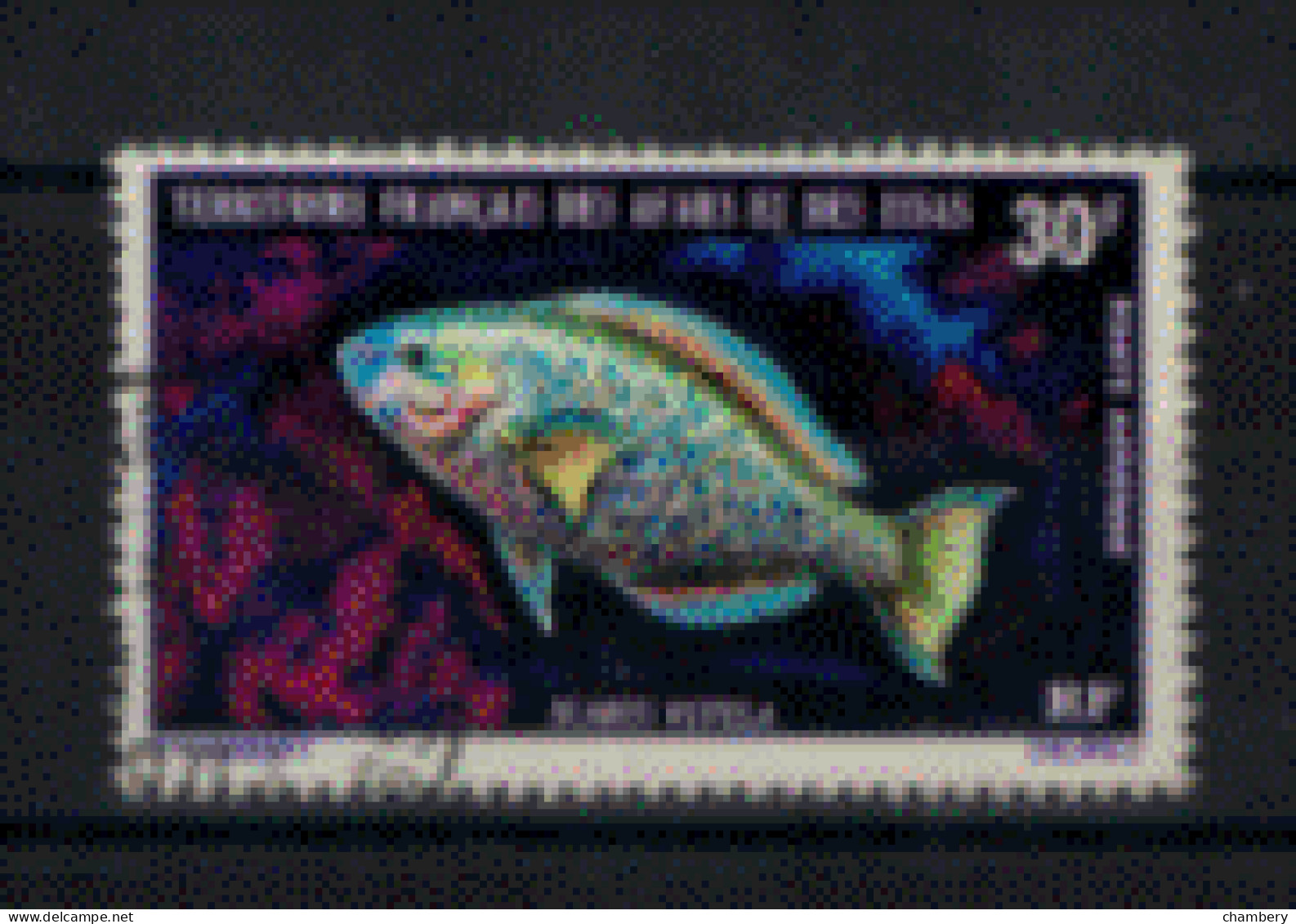 France - Afars & Issas - Poste Aérienne - "Poisson" - T. Oblitéré N° 66 De 1971 - Used Stamps