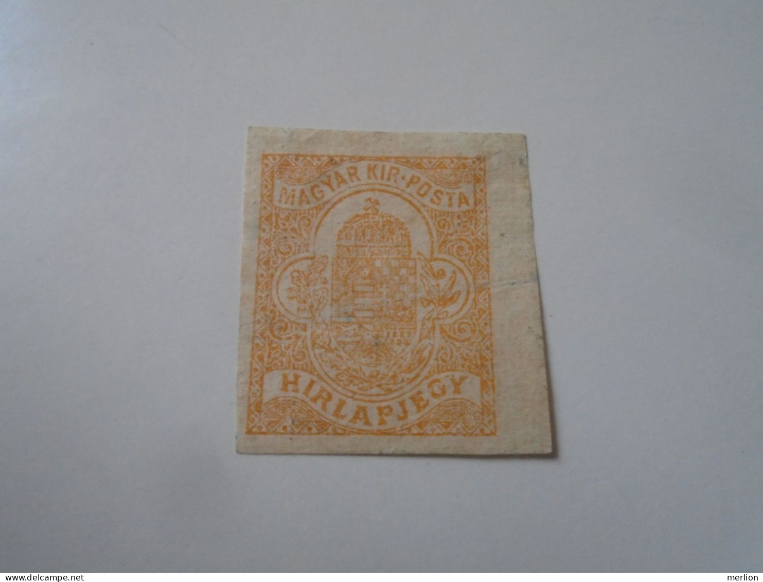 D195525   Hungary - Newspaper   Tax Stamp  Ca 1900  - Hírlapjegy - Zeitungsmarken