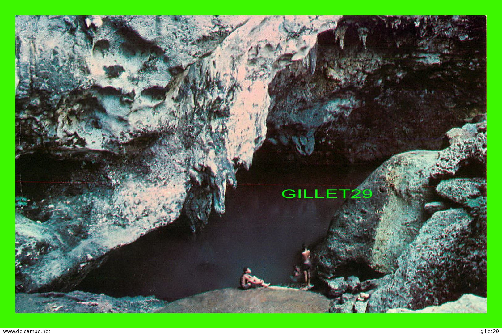 SANTO DOMINGO, RÉPUBLIQUE DOMINICAINE - BALNEARIO LOS TRES OJOS DE AGUA - WRITTEN - DORMAND POSTCARD CO - - Dominican Republic