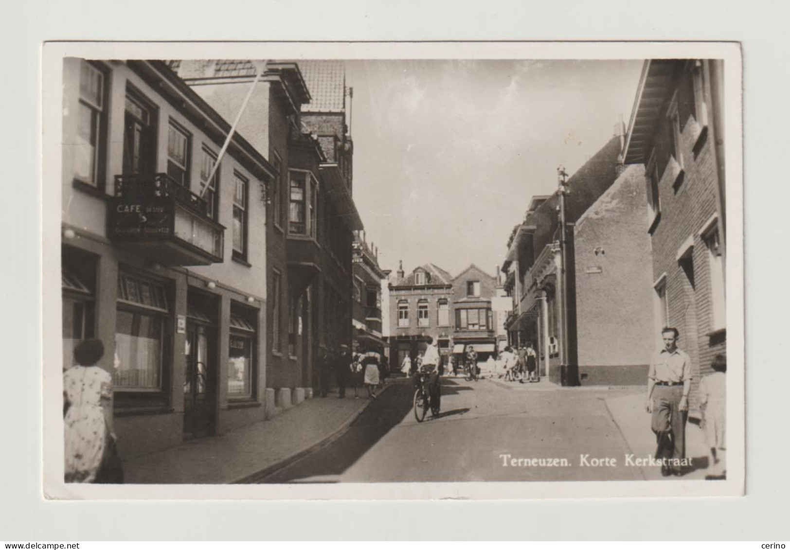 TERNEUZEN:  KORTE  KERKSTRAAT  -  NACH  ITALIEN  -  PHOTO  -  KLEINFORMAT - Terneuzen