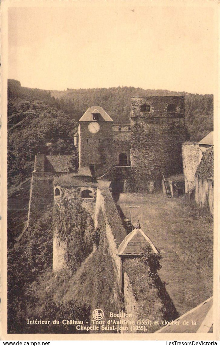 BELGIQUE - Bouillon - Intérieur Du Château - Tour D'Autriche - Carte Postale Ancienne - Bouillon