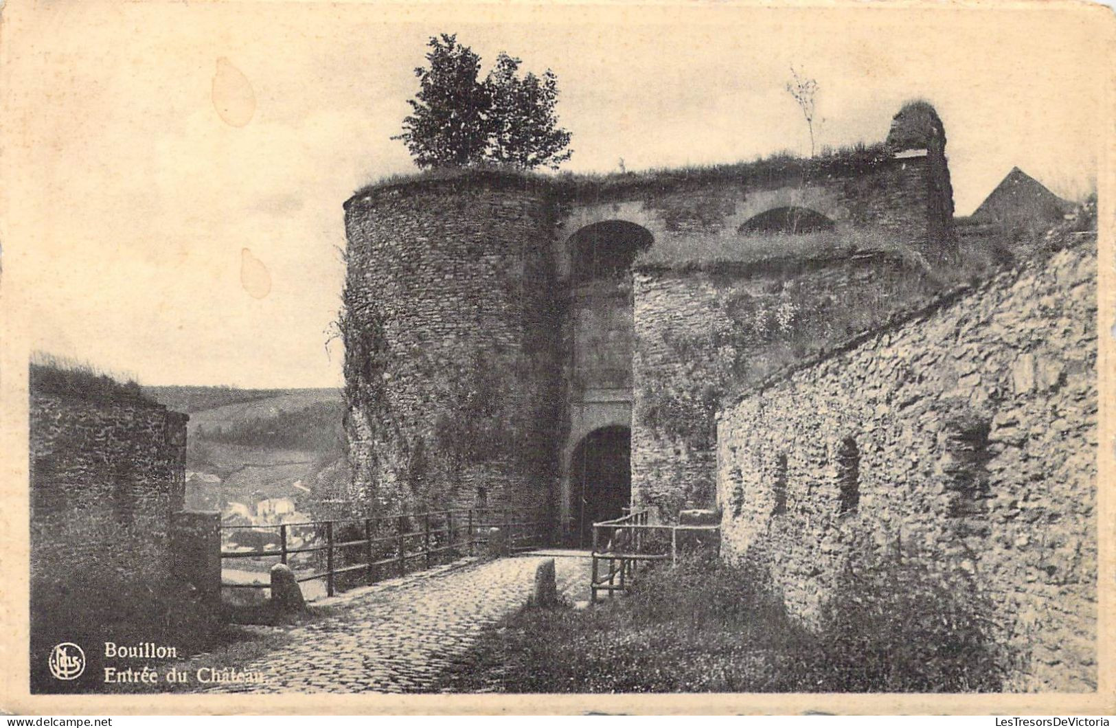 BELGIQUE - Bouillon - Entrée Du Château - Carte Postale Ancienne - Bouillon