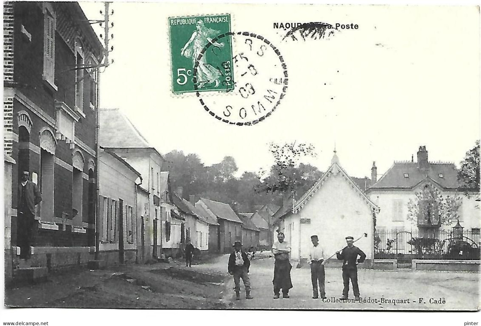 NAOURS - La Poste - Naours