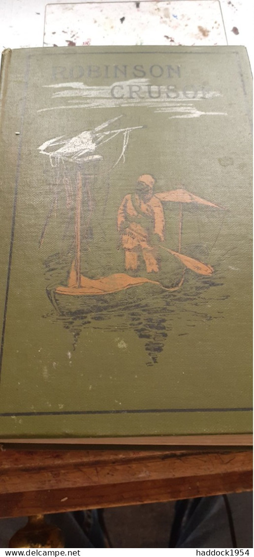 Robinson Crusoe With A Biographical Introduction De Henry Kingsley DANIEL DE FOE Macmillan 1905 - Autres & Non Classés