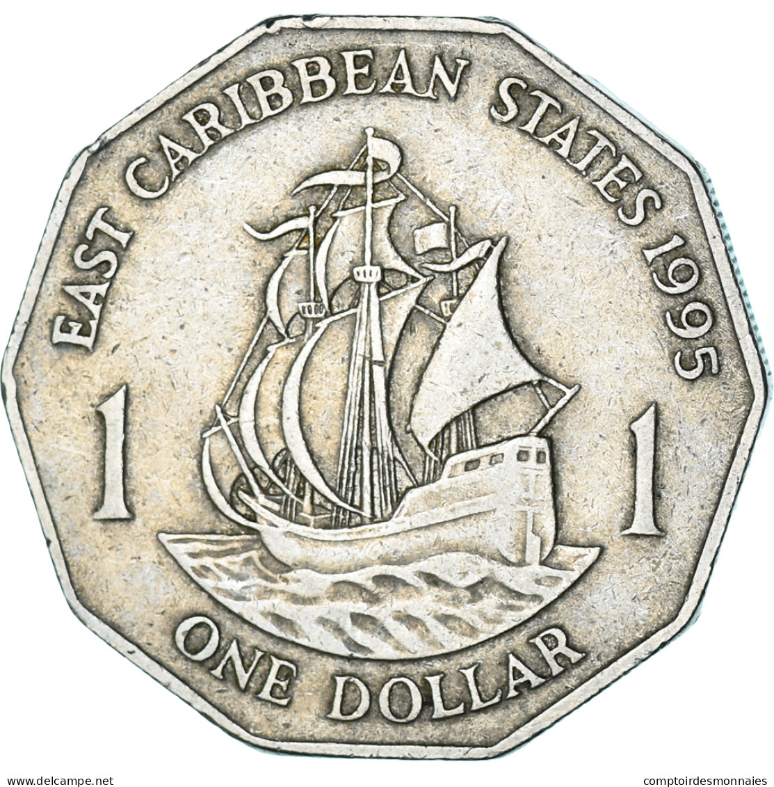 Monnaie, Etats Des Caraibes Orientales, Dollar, 1995 - East Caribbean States