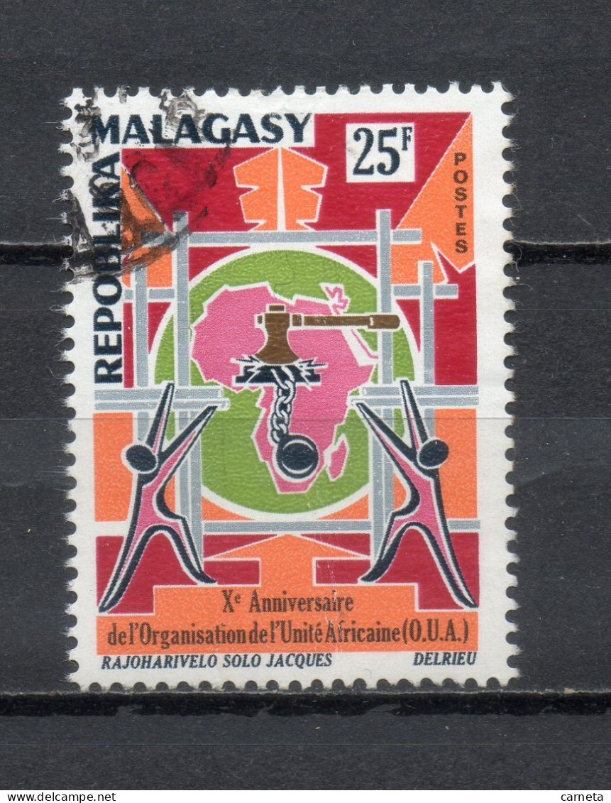 MADAGASCAR   N° 529   OBLITERE   COTE 0.30€     OUA - Madagascar (1960-...)