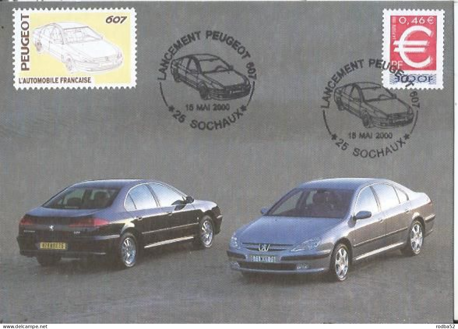 CPM - Sochaux - Lancement De La Peugeot 607 - Année 2000 Poste Peugeot - Sochaux