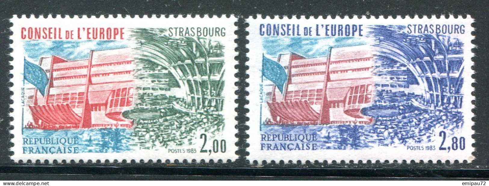 FRANCE- Service Y&T N°77 Et 78- Neufs Sans Charnière ** - Used