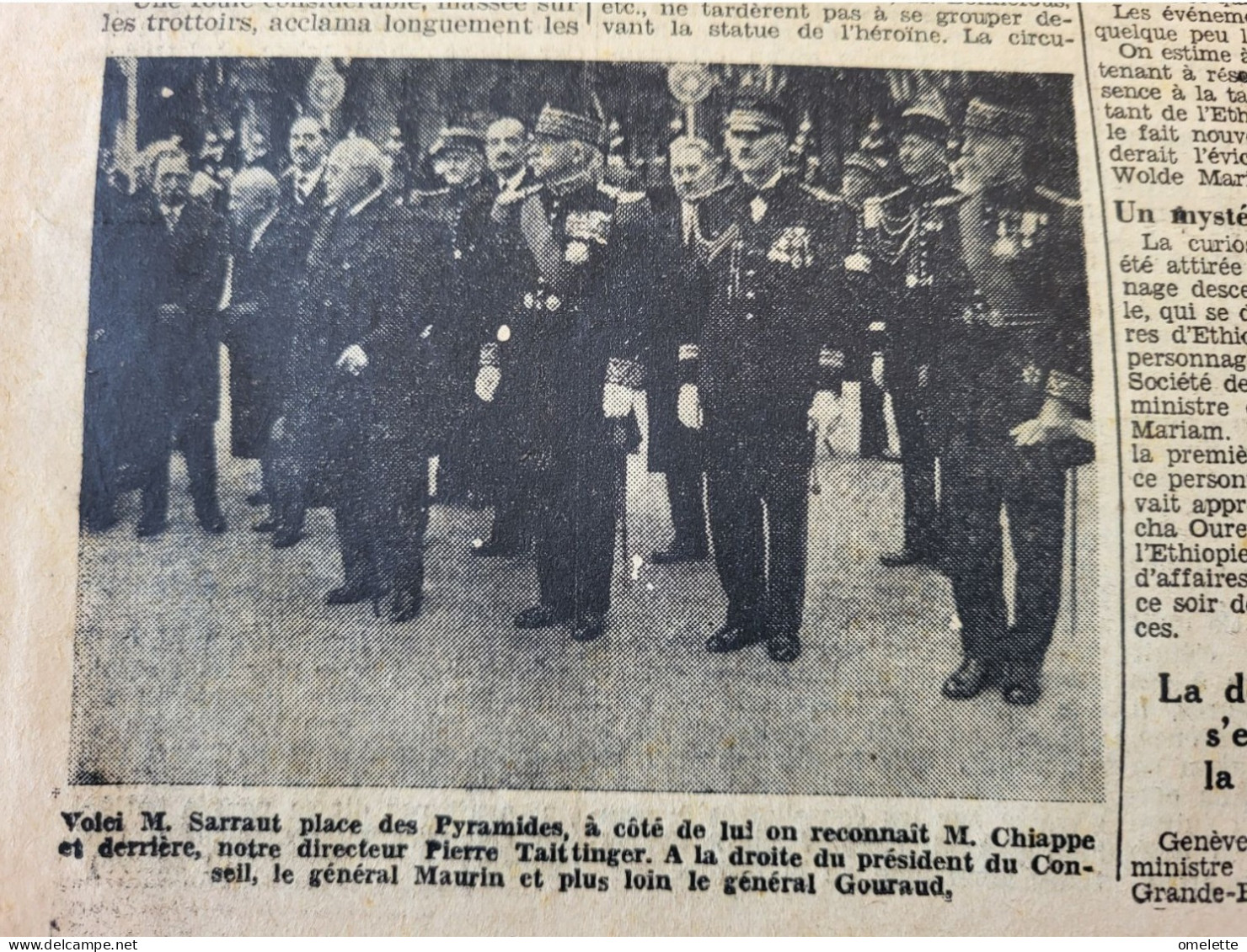 AMI PEUPLE 36 / FETE JEANNE D ARC SARRAUT TAITTINGER CHIAPPE/DISCOURS BLUM AURIOL BRACKE PAUL FAURE - Havre Libre