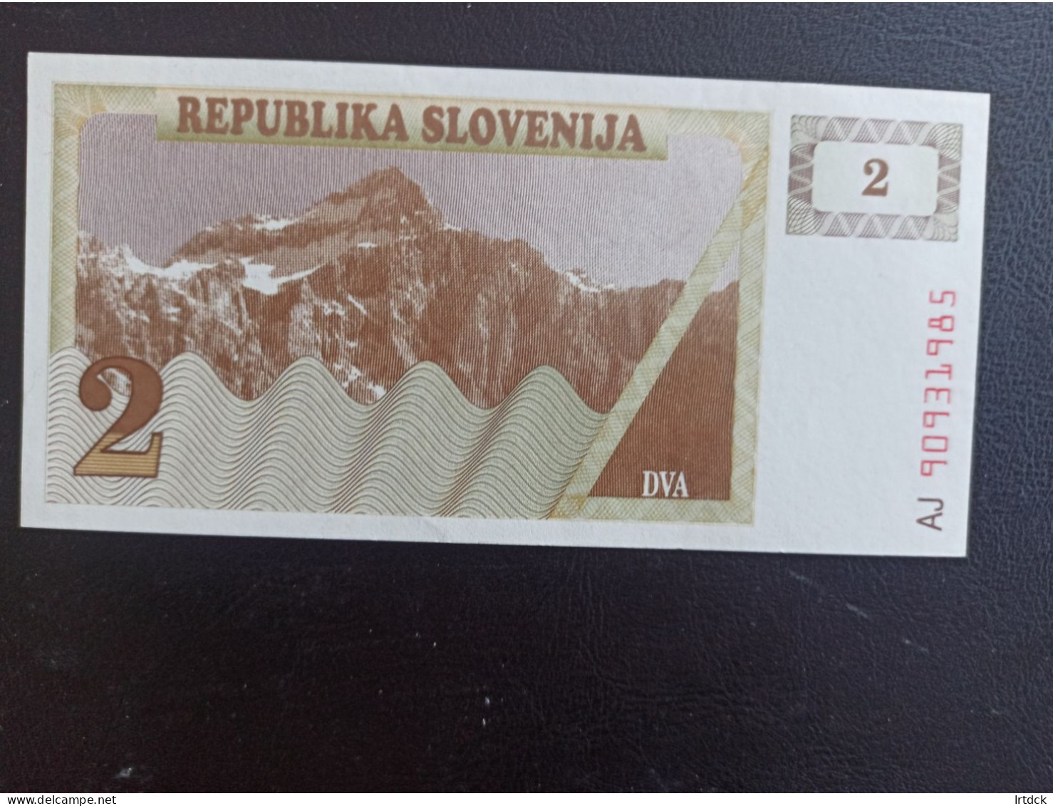 Slovenie Billet  2 Tollar 1990  Neuf Tbb+ - Slovénie