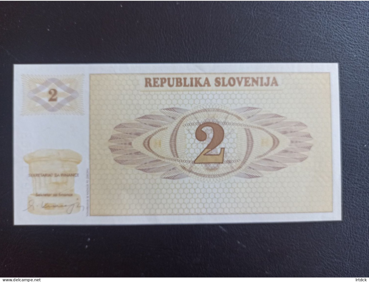 Slovenie Billet  2 Tollar 1990  Neuf Tbb+ - Eslovenia