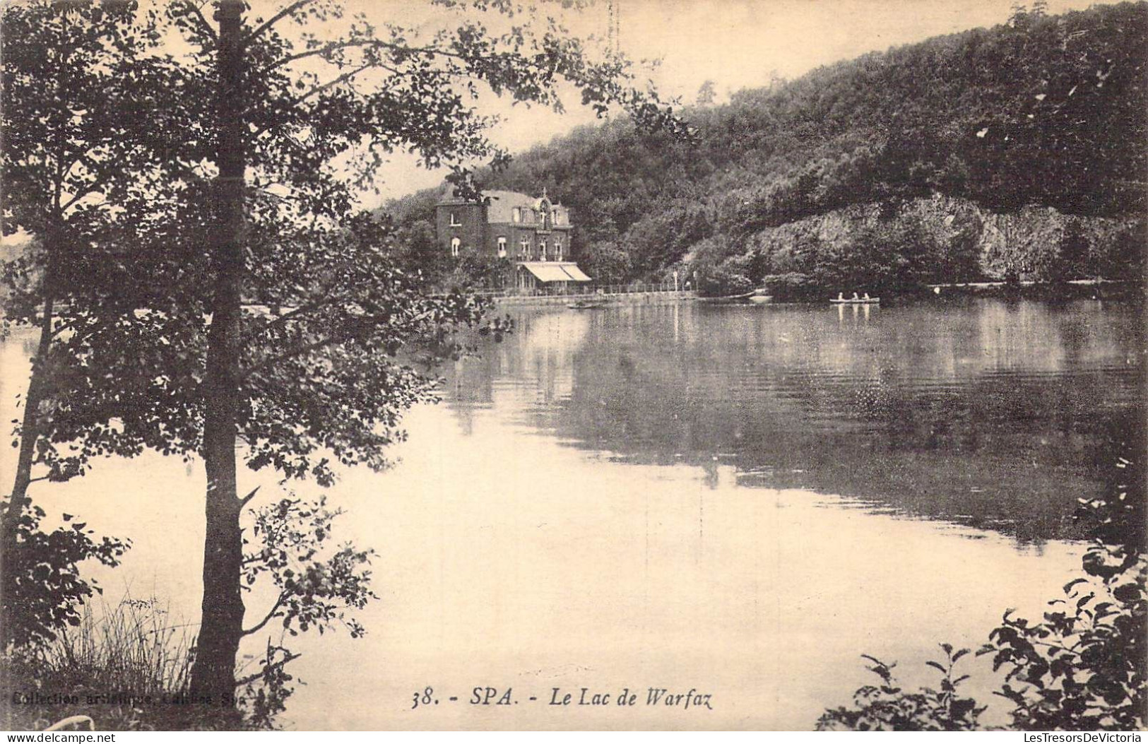 BELGIQUE - Spa - Le Lac De Warfaz - Carte Postale Ancienne - Spa
