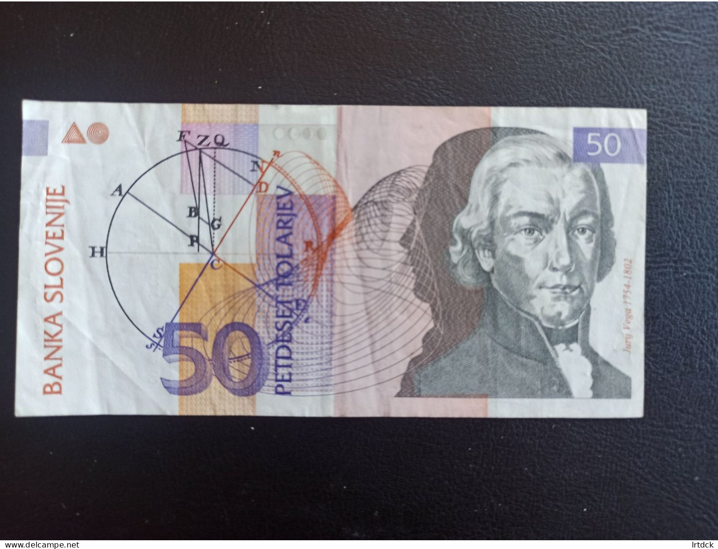 Slovenie Billet  50 Tollar 1992  Tbe - Slovénie